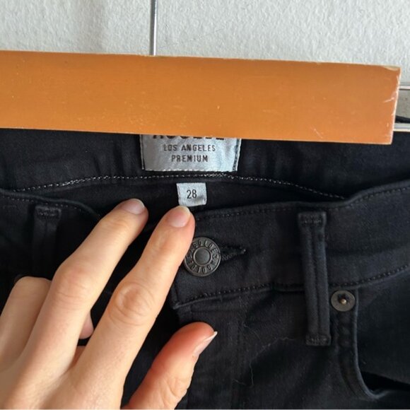 Citizens Of Humanity Sz 28 Black Classic Basic Skinny Denim Jeans - Picture 6 of 14